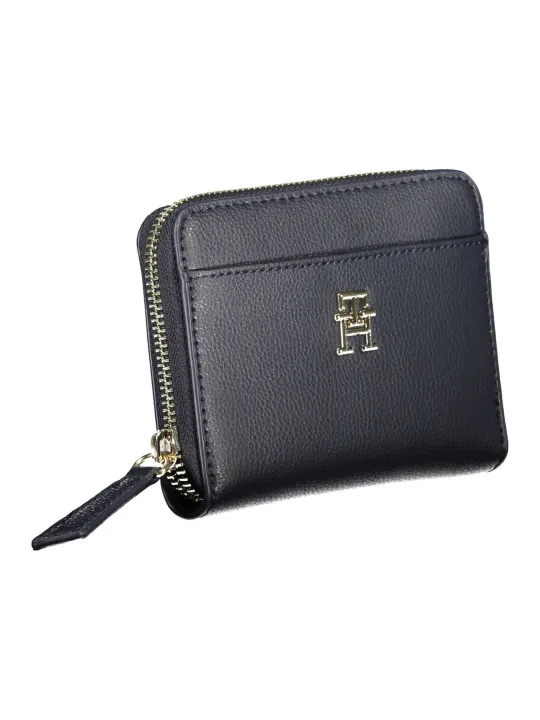 "Tommy Hilfiger Geldbörsen im Sale | Tommy Hilfiger Blaue Leder Geldbörse AW0AW14224 online kaufen"|Planet-Deluxe