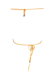 "Karl Lagerfeld Beachwear Badeanzüge & Bikinis im Sale | Karl Lagerfeld Beachwear KL22WTP27_ARANCIO_ORANGE online kaufen"|Planet-Deluxe