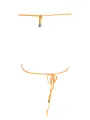 "Karl Lagerfeld Beachwear Startseite im Sale | KARL LAGERFELD BEACHWEAR TOP DAMENKOSTÜM ORANGE online kaufen"|Planet-Deluxe
