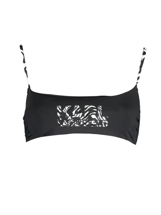 "Karl Lagerfeld Beachwear Badeanzüge & Bikinis im Sale | Karl Lagerfeld Beachwear KL22WTP26_NERO_BLACK online kaufen"|Planet-Deluxe