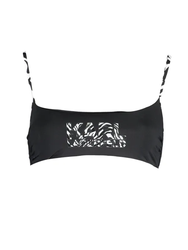 "Karl Lagerfeld Beachwear Badeanzüge & Bikinis im Sale | Karl Lagerfeld Beachwear KL22WTP26_NERO_BLACK online kaufen"|Planet-Deluxe