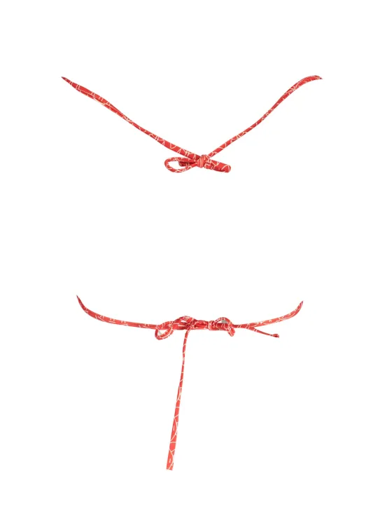 "Karl Lagerfeld Beachwear Badeanzüge & Bikinis im Sale | Karl Lagerfeld Beachwear KL22WTP13_ROSSO_RED online kaufen"|Planet-Deluxe