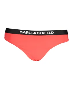 "Karl Lagerfeld Rosso Red Bikini-Slip – Luxus & Komfort"