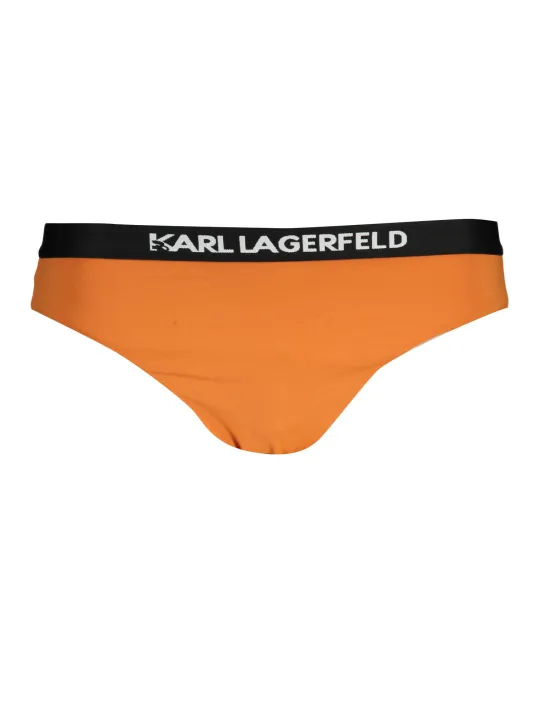 "Karl Lagerfeld Beachwear Startseite im Sale | KARL LAGERFELD BEACHWEAR BADEANZUG UNTERTEIL FRAU ORANGE online kaufen"|Planet-Deluxe
