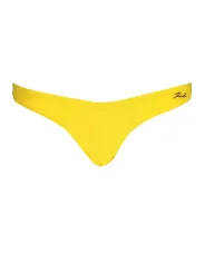 "Karl Lagerfeld Beachwear Badeanzüge & Bikinis im Sale | **Karl Lagerfeld Beachwear KL22WBT01_GIALLO_YELLOW - Exklusiver Gelber Badeslip mit Luxuriöser Applikation** online kaufen"|Planet-Deluxe