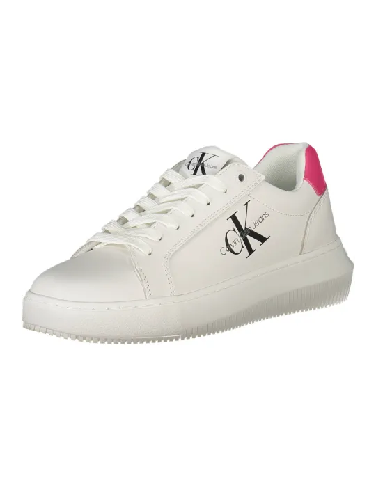 "Calvin Klein Sneakers im Sale | Calvin Klein EcoStyle Sneaker Weiß online kaufen"|Planet-Deluxe