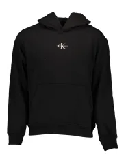 "Calvin Klein Sweatshirts im Sale | Calvin Klein Klassik Langarm Hoodie Schwarz online kaufen"|Planet-Deluxe