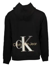 "Calvin Klein Sweatshirts im Sale | Calvin Klein Klassik Langarm Hoodie Schwarz online kaufen"|Planet-Deluxe
