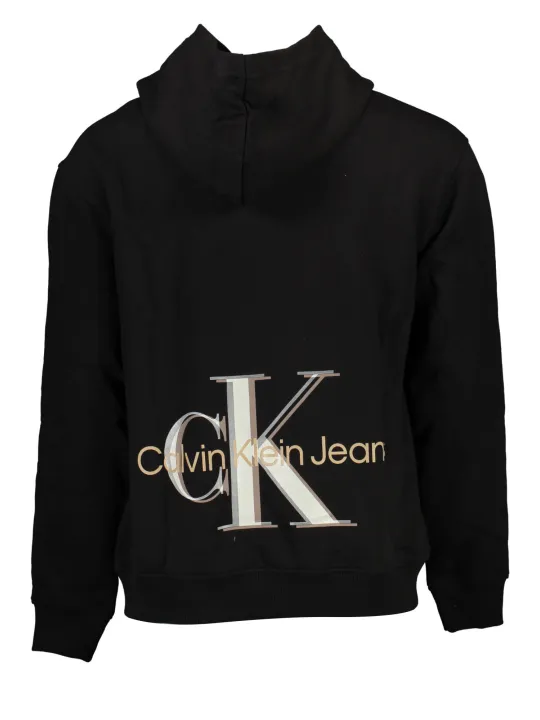 "Calvin Klein Sweatshirts im Sale | Calvin Klein Klassik Langarm Hoodie Schwarz online kaufen"|Planet-Deluxe