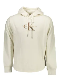Calvin Klein Hoodie Weiß - Elegantes CK Logo Sweatshirt