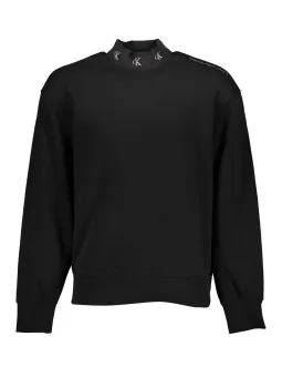 "Calvin Klein Klassik Langarm Sweatshirt Schwarz – Elegant & Zeitlo