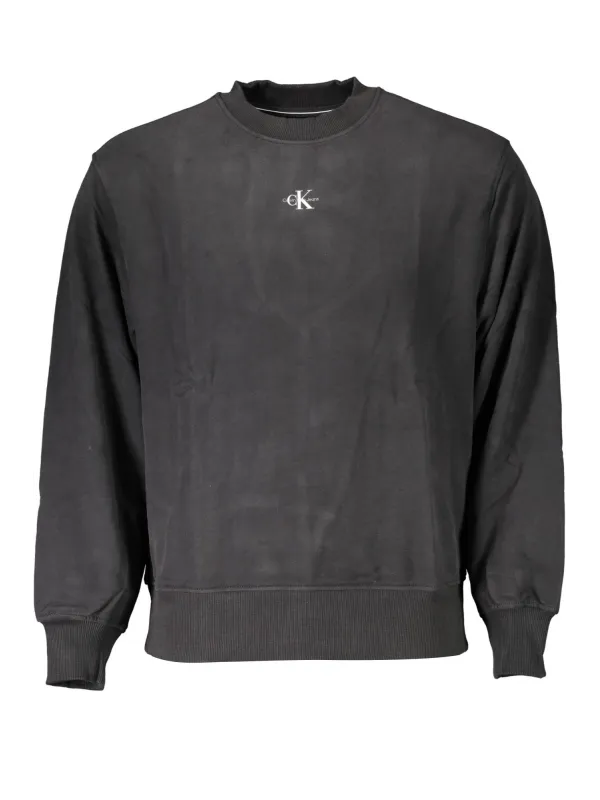 "Calvin Klein Sweatshirts im Sale | Calvin Klein Klassik Sweatshirt Schwarz online kaufen"|Planet-Deluxe