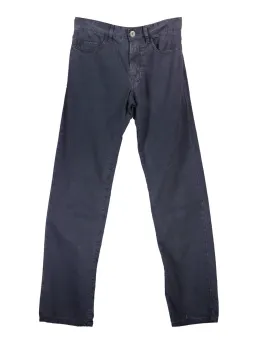 MURPHYNYE Elegante Blaue Baumwollhose – Stilvoll & Bequem