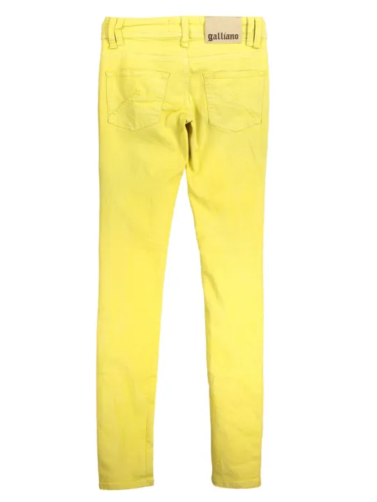 "JOHN GALLIANO Startseite im Sale | JOHN GALLIANO JEANS DENIM DAMEN GELB online kaufen"|Planet-Deluxe