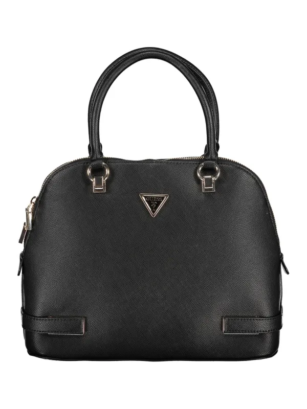 "GUESS JEANS Einzelstücke & Seltenheiten im Sale | **GUESS Jeans VG875506 Nero Black - Elegante Handtasche mit Vielseitigen Trageoptionen und Stilvollen Kontrastdetails** online kaufen"|Planet-Deluxe