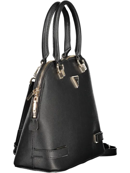 "GUESS JEANS Einzelstücke & Seltenheiten im Sale | **GUESS Jeans VG875506 Nero Black - Elegante Handtasche mit Vielseitigen Trageoptionen und Stilvollen Kontrastdetails** online kaufen"|Planet-Deluxe