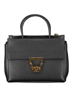 Zeitlose Schwarze Coccinelle Handtasche – Verstellbar & Elegant