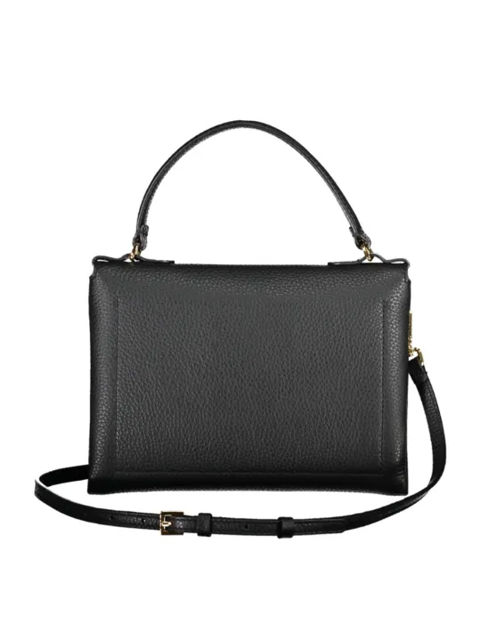 "Coccinelle Einzelstücke & Seltenheiten im Sale | Coccinelle Elegance Schwarze Lederhandtasche online kaufen"|Planet-Deluxe