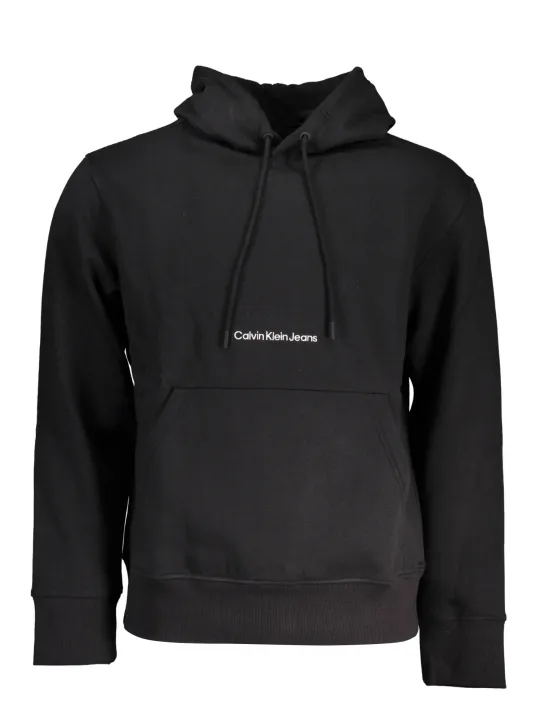 "Calvin Klein Sweatshirts im Sale | Calvin Klein Hoodie Schwarz Eleganz Fleece  online kaufen"|Planet-Deluxe