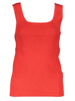 "Tommy Hilfiger Rotes Tanktop - Breite Träger, Stilvoll"