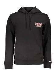 "Tommy Hilfiger Sweatshirts im Sale | Tommy Hilfiger Schwarzes Kapuzen-Sweatshirt online kaufen"|Planet-Deluxe