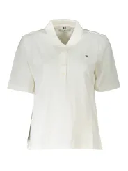 "Tommy Hilfiger Startseite im Sale | TOMMY HILFIGER POLO KURZARM DAMEN WEIß online kaufen"|Planet-Deluxe