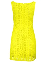 "Desigual Startseite im Sale | GELBES KURZES KLEID FÜR DAMEN VON DESIGUAL online kaufen"|Planet-Deluxe