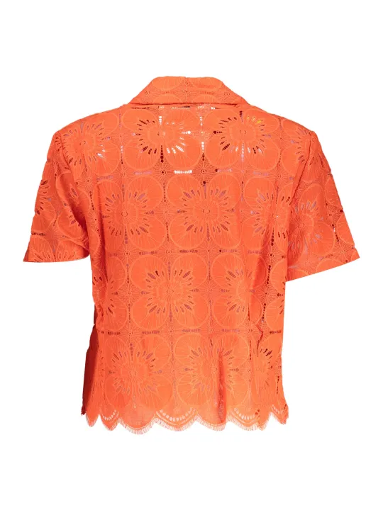 "Desigual Startseite im Sale | KURZARM-HEMD FÜR DAMEN IN ORANGE DESIGUAL online kaufen"|Planet-Deluxe