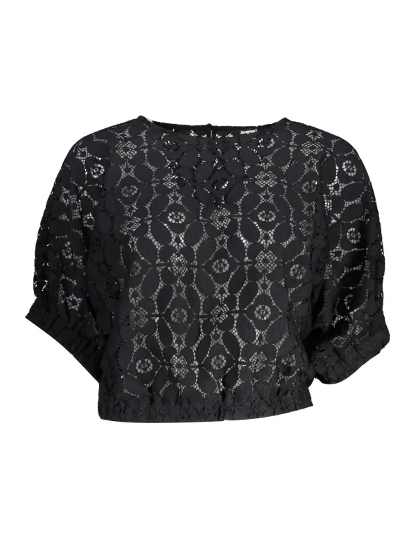 "Desigual T-Shirts im Sale | Desigual Elegance Blouse Schwarz mit Spitze und Fledermausärmeln online kaufen"|Planet-Deluxe "Desigual T-Shirts im Sale | Desigual Elegance Blouse Schwarz mit Spitze und Fledermausärmeln online kaufen"|Planet-Deluxe