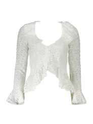 "Desigual Hemden im Sale | Desigual Bluse mit Kontrastdetails und V-Ausschnitt online kaufen"|Planet-Deluxe