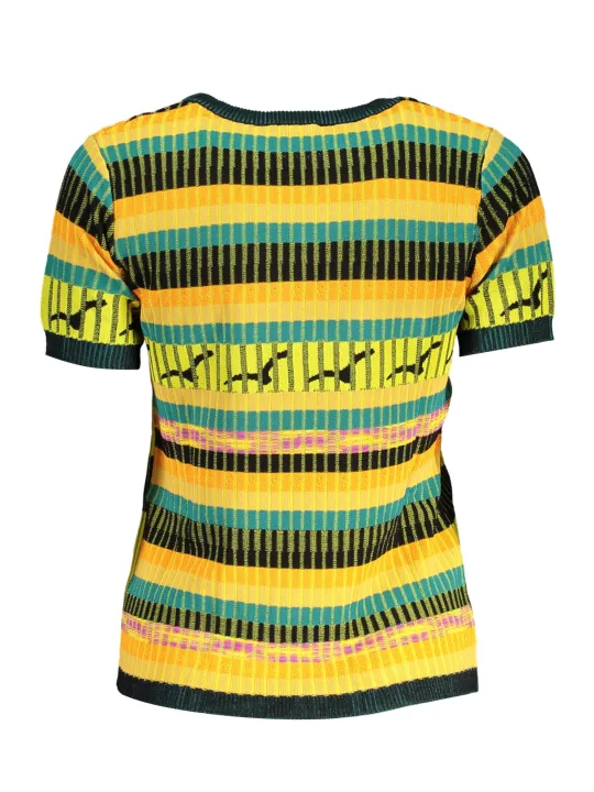 "Desigual Startseite im Sale | GELBER PULLOVER FÜR DAMEN VON DESIGUAL online kaufen"|Planet-Deluxe