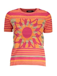 "Desigual Startseite im Sale | DESIGUAL ORANGE DAMENPULLOVER online kaufen"|Planet-Deluxe
