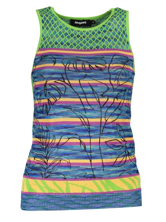 "Desigual Startseite im Sale | GRÜNES TANKTOP FÜR DAMEN VON DESIGUAL online kaufen"|Planet-Deluxe
