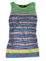 "Desigual Startseite im Sale | GRÜNES TANKTOP FÜR DAMEN VON DESIGUAL online kaufen"|Planet-Deluxe