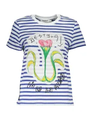 "Desigual Startseite im Sale | KURZARM-T-SHIRT FÜR DAMEN BLAU DESIGUAL online kaufen"|Planet-Deluxe