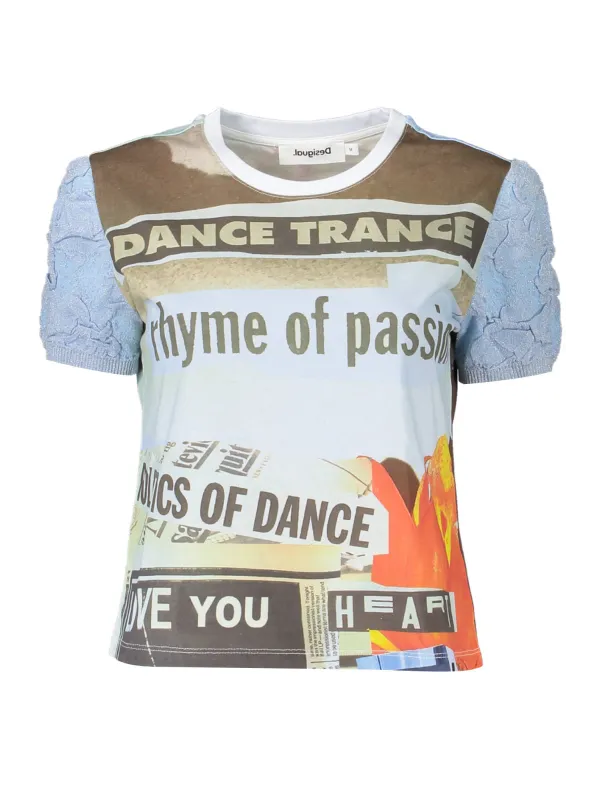"Desigual T-Shirts im Sale | Desigual 23SWTK69_AZZURRO_5153 online kaufen"|Planet-Deluxe "Desigual T-Shirts im Sale | Desigual 23SWTK69_AZZURRO_5153 online kaufen"|Planet-Deluxe