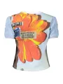 "Desigual T-Shirts im Sale | Desigual 23SWTK69_AZZURRO_5153 online kaufen"|Planet-Deluxe