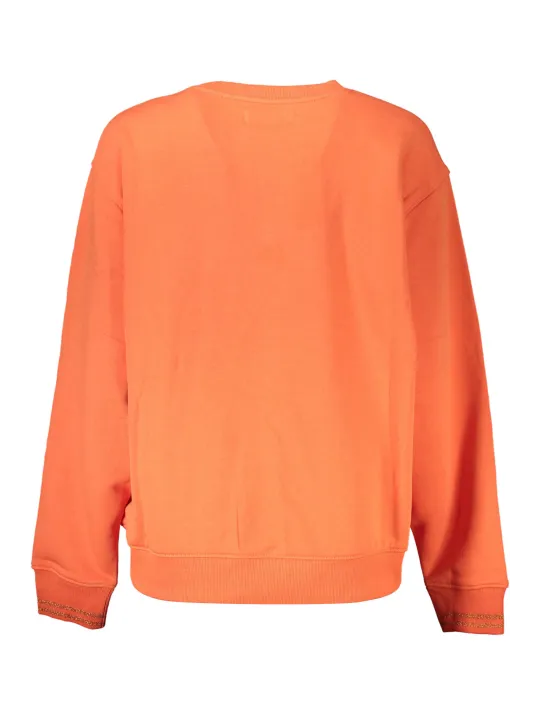 "Desigual Startseite im Sale | DESIGUAL ORANGE DAMEN SWEATSHIRT OHNE REISSVERSCHLUSS online kaufen"|Planet-Deluxe