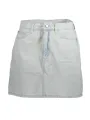 "Calvin Klein Startseite im Sale | CALVIN KLEIN KURZER ROCK DAMEN HELLBLAU online kaufen"|Planet-Deluxe