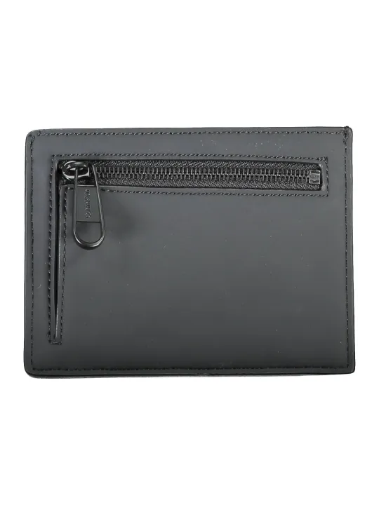 "Calvin Klein Brieftaschen im Sale | Calvin Klein Eleganter Leder-Kartenhalter Schwarz online kaufen"|Planet-Deluxe