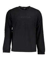 "Calvin Klein Sweatshirts im Sale | Calvin Klein Schwarzes Klassisches Langarm-Sweatshirt online kaufen"|Planet-Deluxe