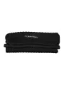 "Calvin Klein Halstücher im Sale | **Calvin Klein K60K608496_NERO_BAX - Eleganter Schwarzer Strickschal mit Logo-Detail** online kaufen"|Planet-Deluxe