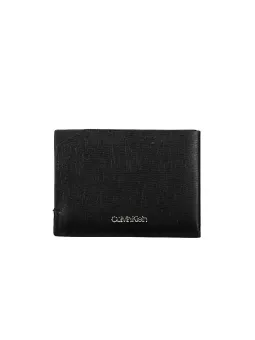 Calvin Klein Elegante Nero Leder Brieftasche - Stil & Klasse