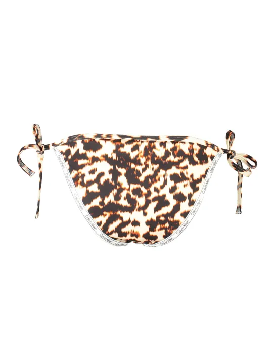 "Calvin Klein Badeanzüge & Bikinis im Sale | Calvin Klein Damen Badehose KW0KW01862 in Beige – Stilvolle und Nachhaltige Bademode mit Verstellbaren Schnüren und Recycelte online kaufen"|Planet-Deluxe
