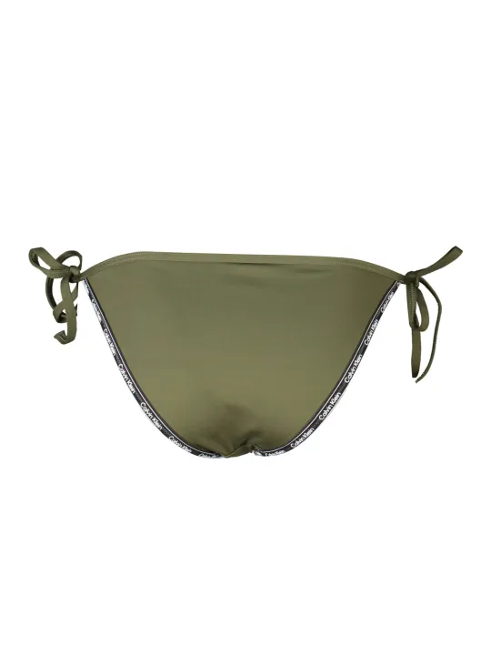 "Calvin Klein Badeanzüge & Bikinis im Sale | **Calvin Klein Bikini-Slip KW0KW01711 in Olivgrün – Stilvoller Komfort aus Recyceltem Polyester** online kaufen"|Planet-Deluxe