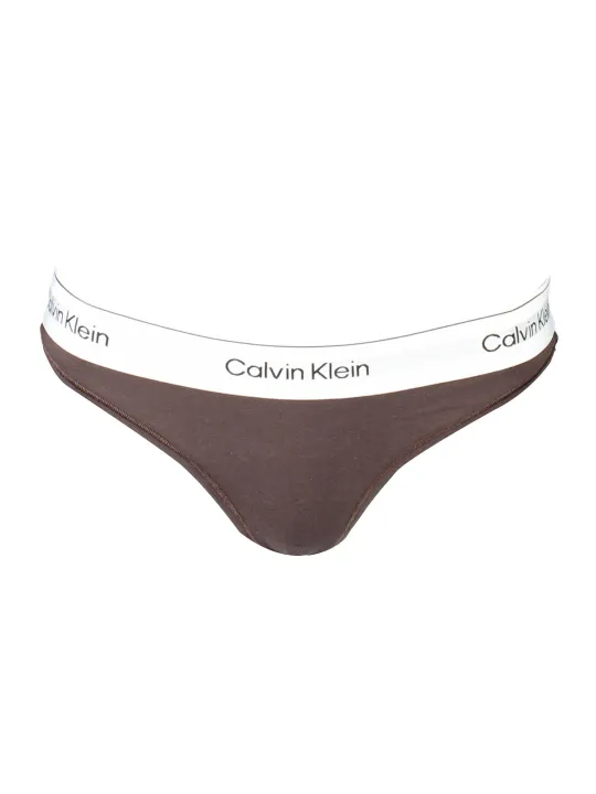 "Calvin Klein Startseite im Sale | CALVIN KLEIN DAMEN-TANGA BRAUN online kaufen"|Planet-Deluxe