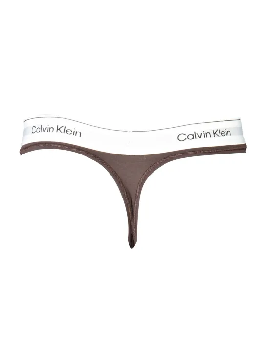 "Calvin Klein Startseite im Sale | CALVIN KLEIN DAMEN-TANGA BRAUN online kaufen"|Planet-Deluxe