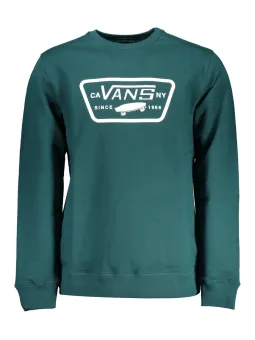 "Vans Grünes Skater-Sweatshirt – Stylisch & Bequem"