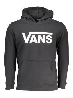 "Dunkelgrauer Vans Hoodie Unisex mit Logo - Sweatshirts"
