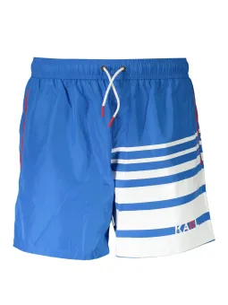 Karl Lagerfeld Azurblau Beach Boxer - Stilvolle Badehose